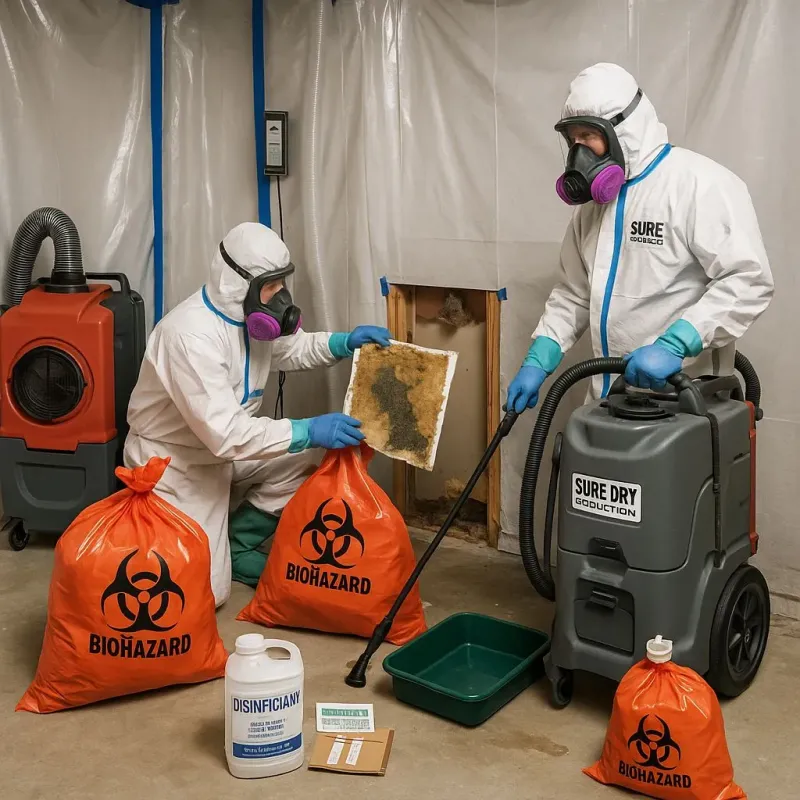 Contaminated Water Handling Protocols process in Cottle County, TX